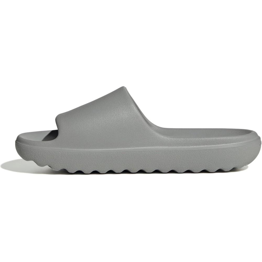 image:imageadidas Unisex Adult Adilette Lumia SlidesSilver MetallicSilver MetallicSilver Metallic