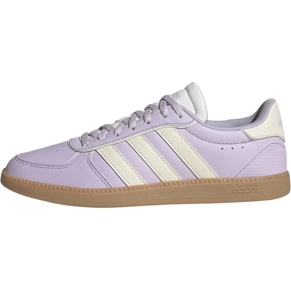 image:imageadidas Womens Breaknet Sleek SneakersIce LavenderCream WhiteGum