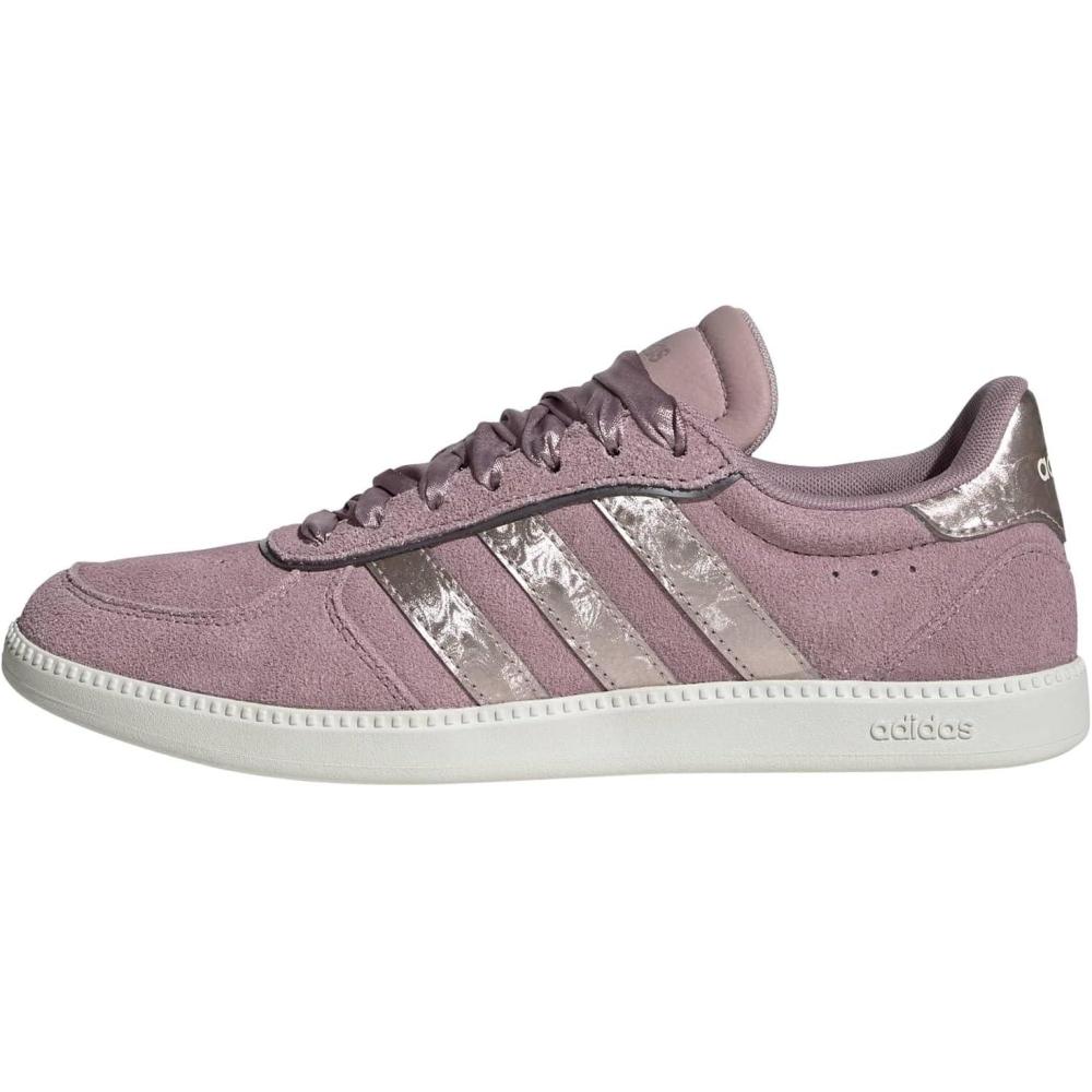 image:imageadidas Womens Breaknet Sleek SneakersMagic MauveDual LilacOff White