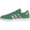 Green/Silver Metallic/White