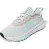 White/Semi Flash Aqua/Silver Metallic