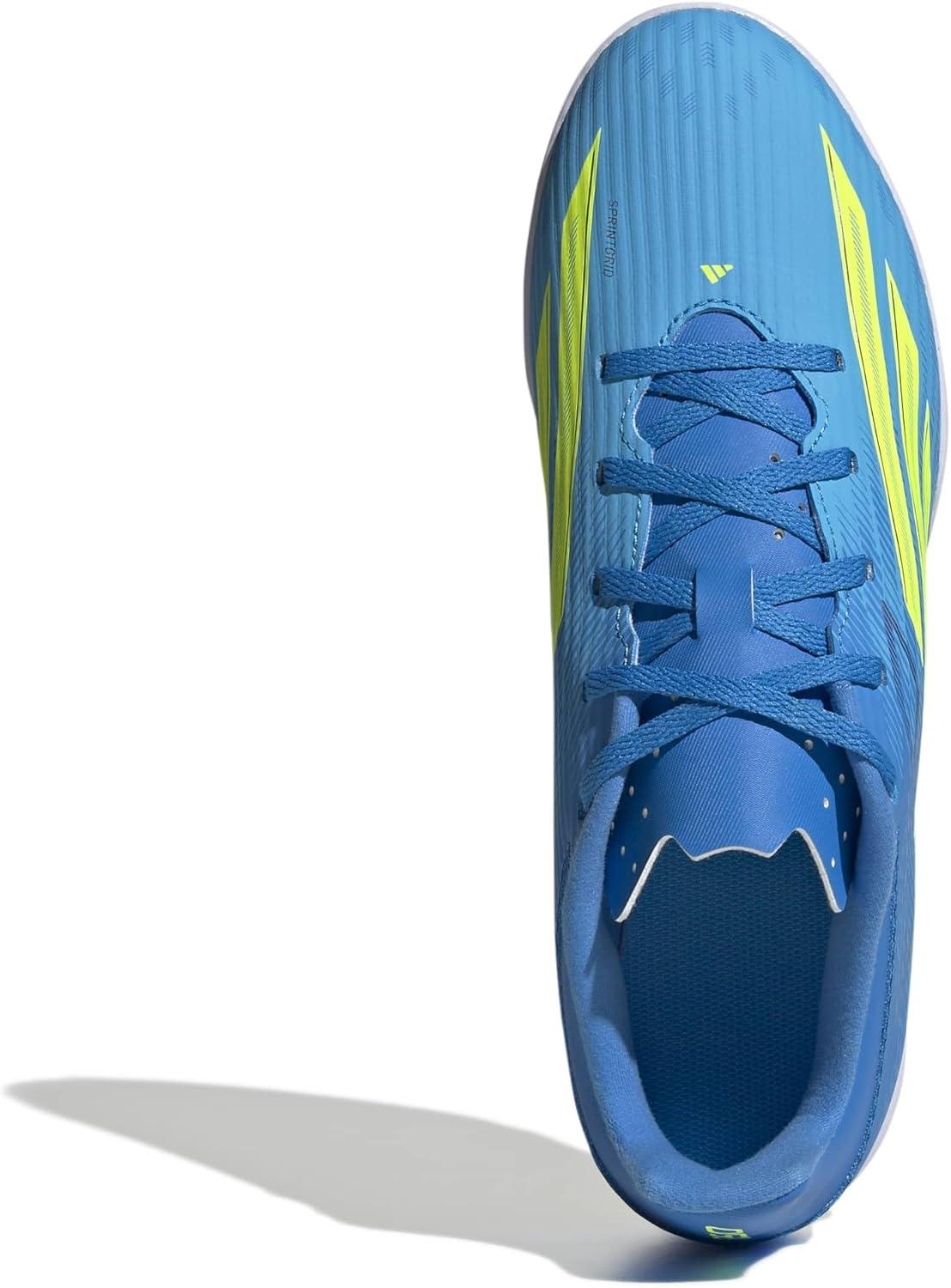 image:imageadidas F50 Club in Soccer CleatsLucid Ray BlueTeam Solar YellowLucid Aquamarine