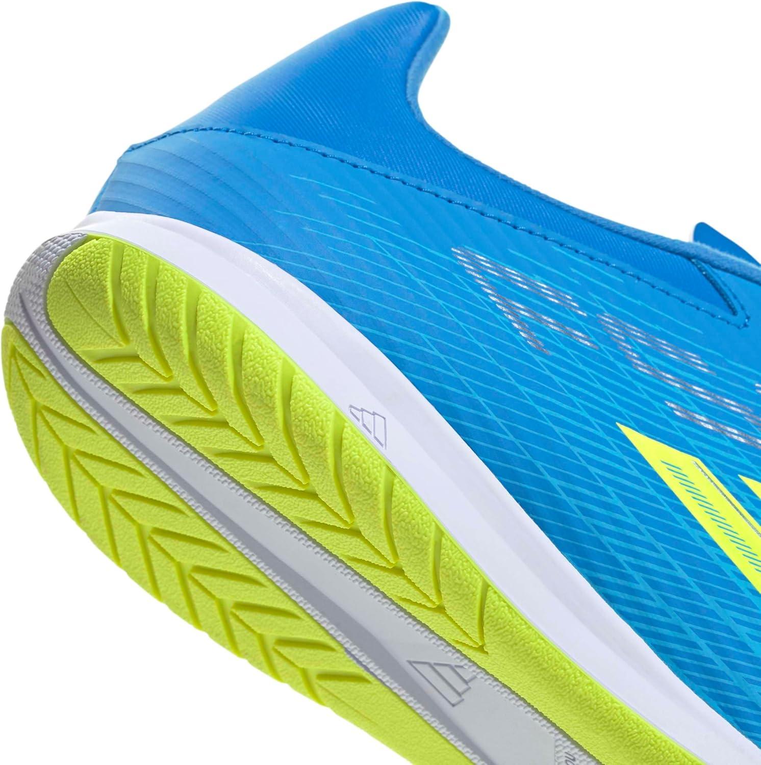 image:imageadidas F50 Club in Soccer CleatsLucid Ray BlueTeam Solar YellowLucid Aquamarine
