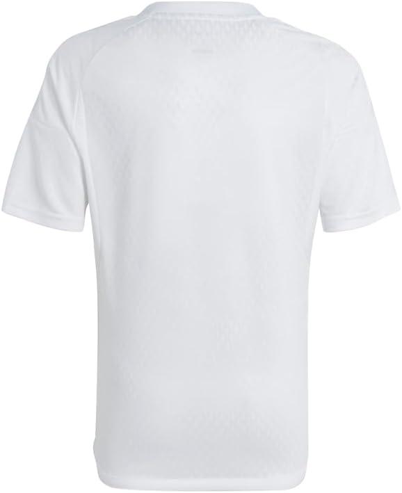image:imageadidas Kids Boys Tiro23 Competition V Neck Short Sleeve Jersey Soccer Cleats Breathable GreyWhite