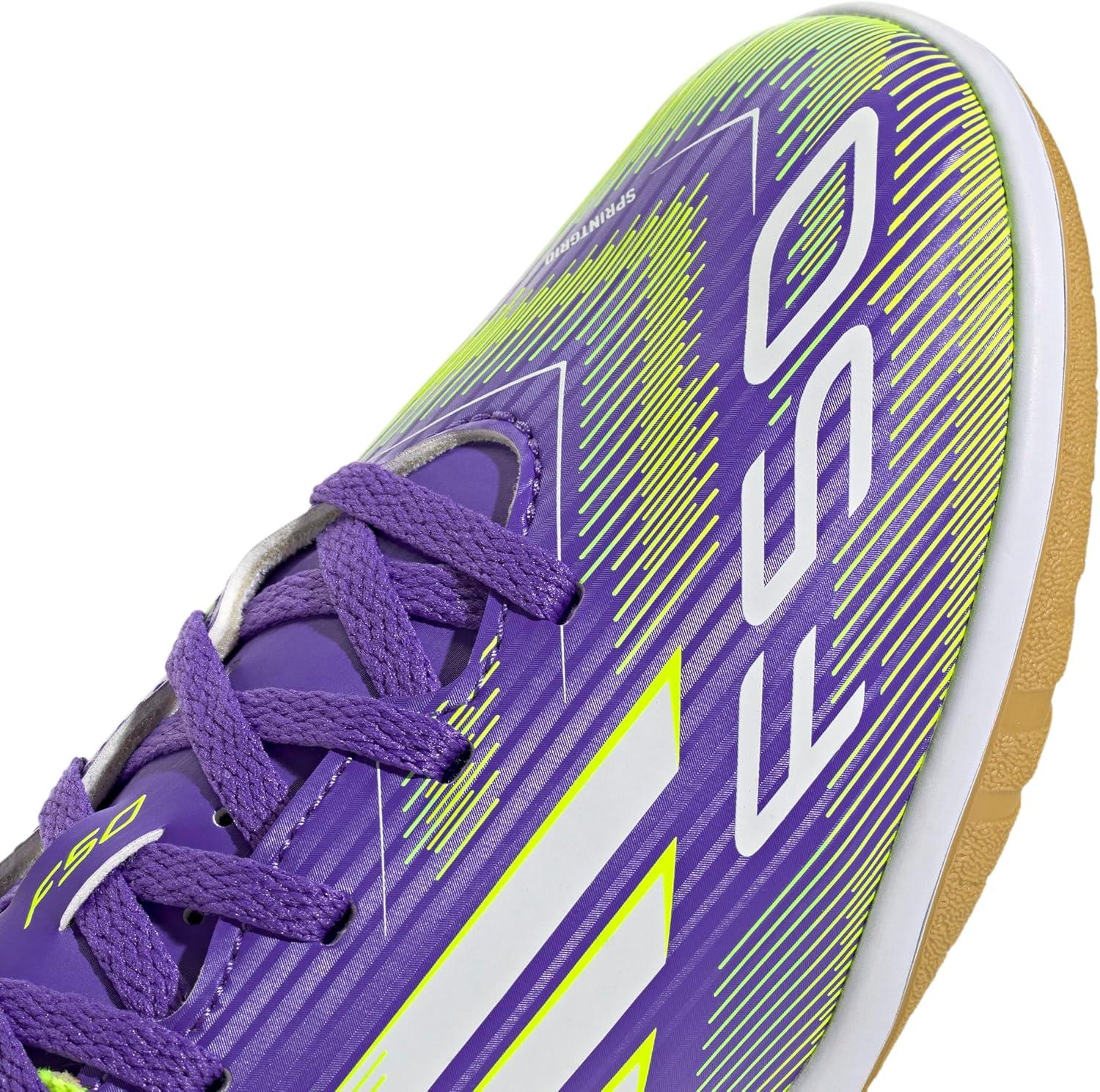 image:imageadidas Kids F50 Club IndoorPurple RushWhiteLucid Lemon