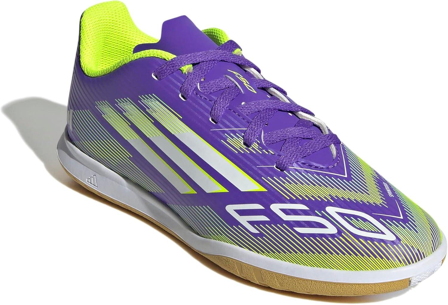 image:imageadidas Kids F50 Club IndoorPurple RushWhiteLucid Lemon