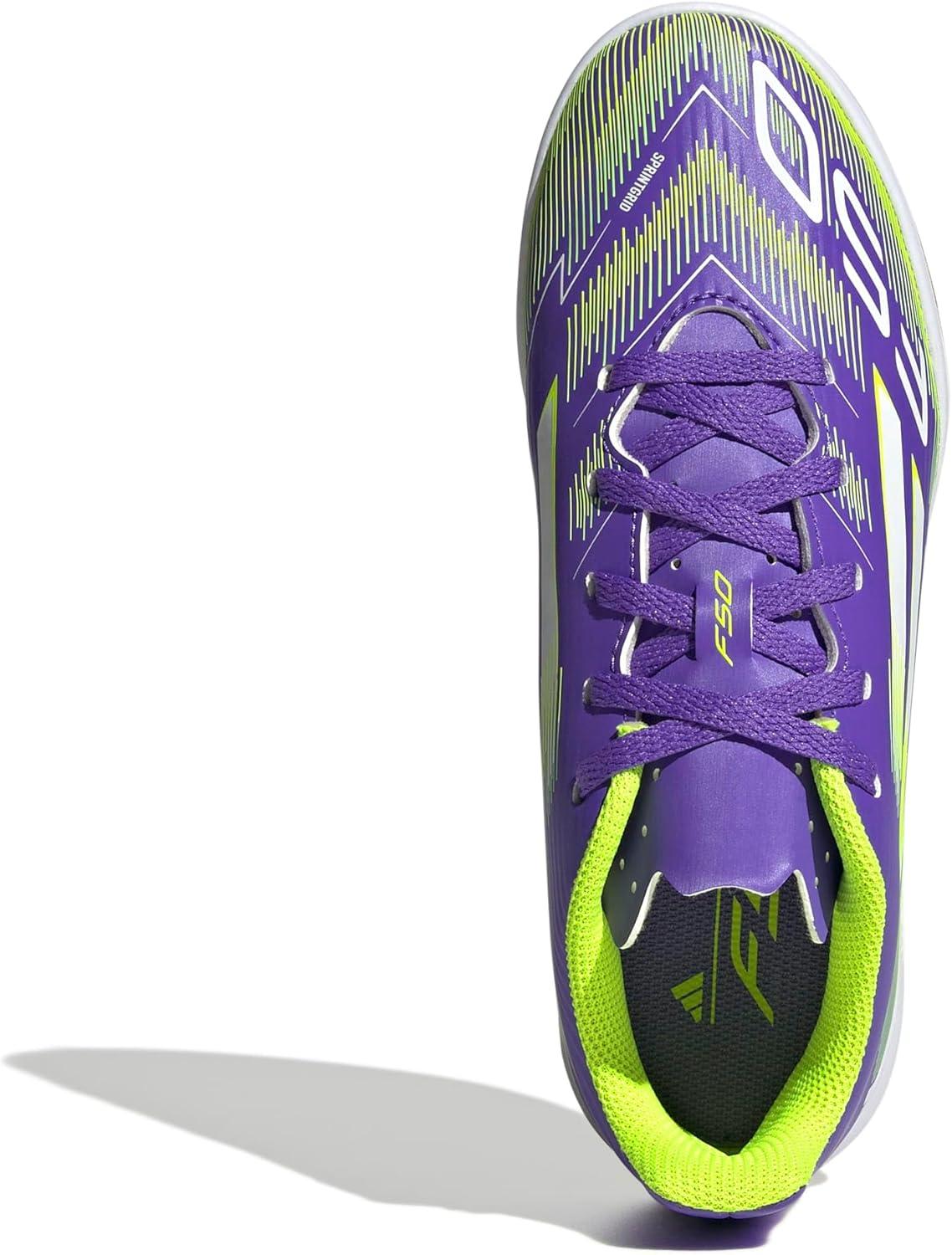 image:imageadidas Kids F50 Club IndoorPurple RushWhiteLucid Lemon