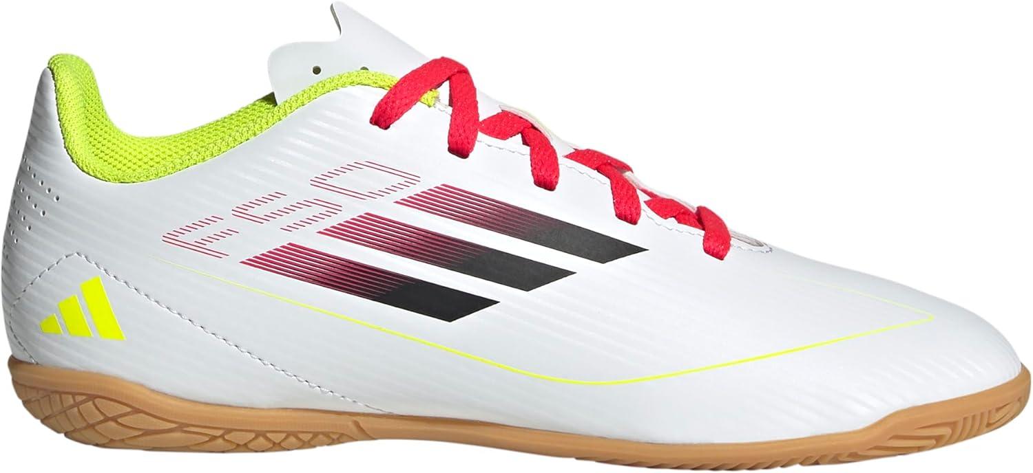 image:imageadidas Kids F50 Club IndoorWhiteBlackSolar Yellow