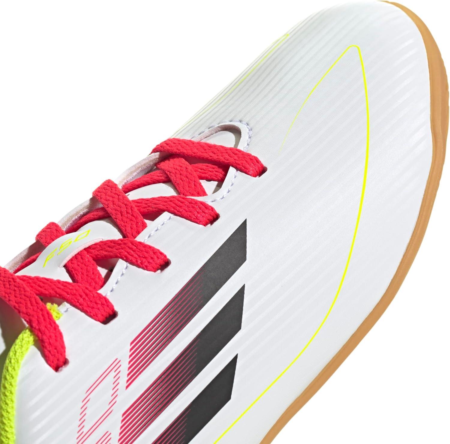 image:imageadidas Kids F50 Club IndoorWhiteBlackSolar Yellow