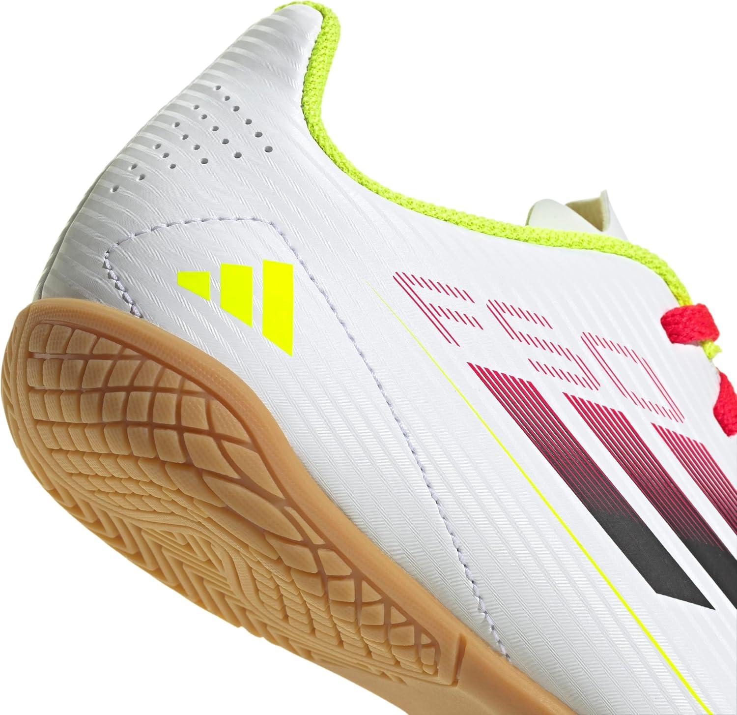 image:imageadidas Kids F50 Club IndoorWhiteBlackSolar Yellow