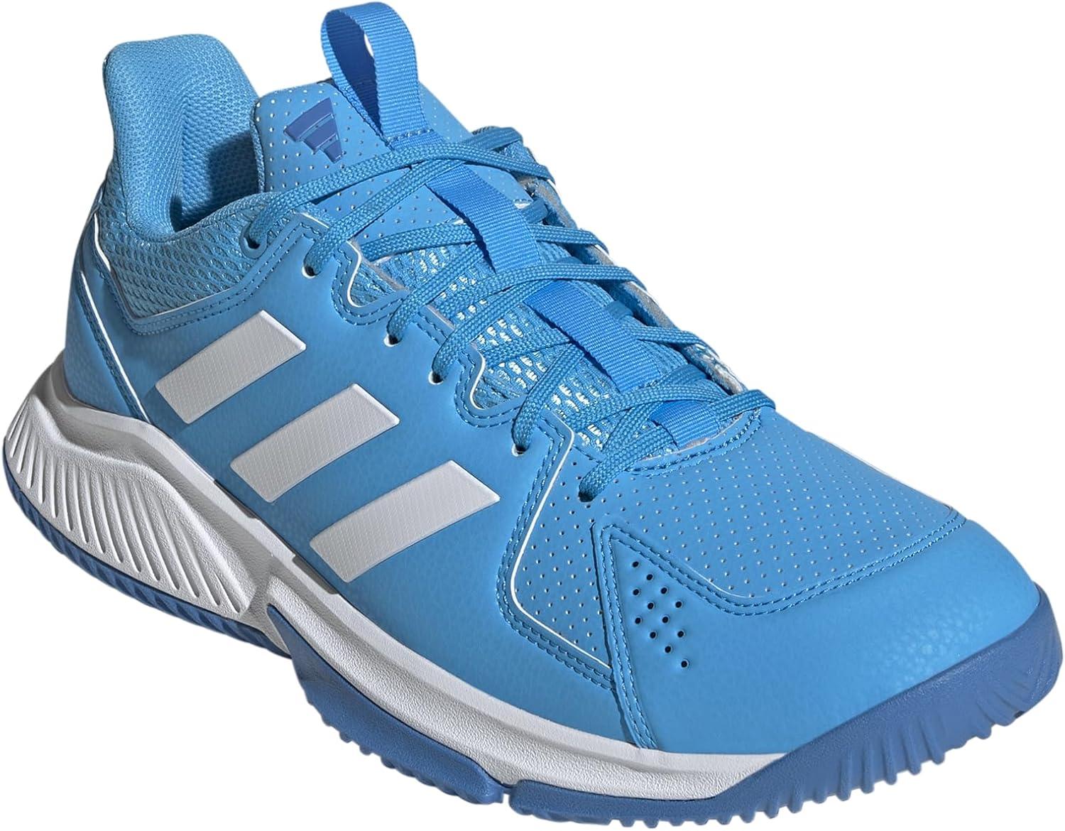 image:imageadidas Mens Court Flight IndoorLucid AquamarineWhiteRay Blue