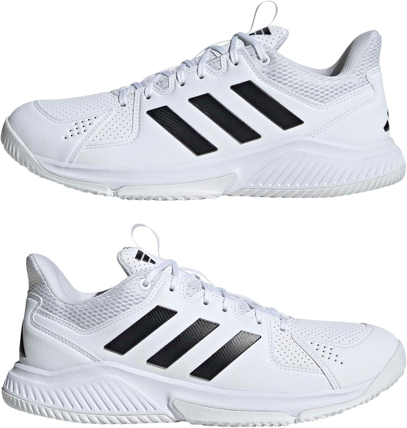 image:imageadidas Mens Court Flight IndoorWhiteBlackWhite