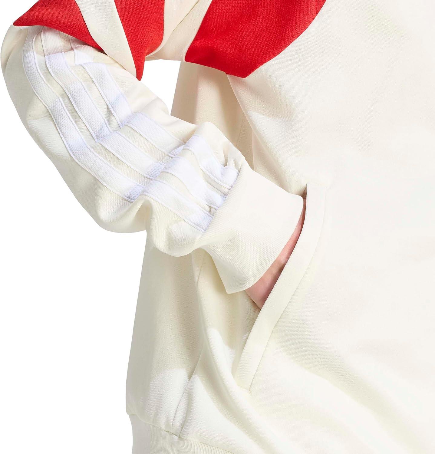 image:imageadidas Mens World Cup 2026 Fan ApparelOff WhiteTeam Collegiate RedWhite