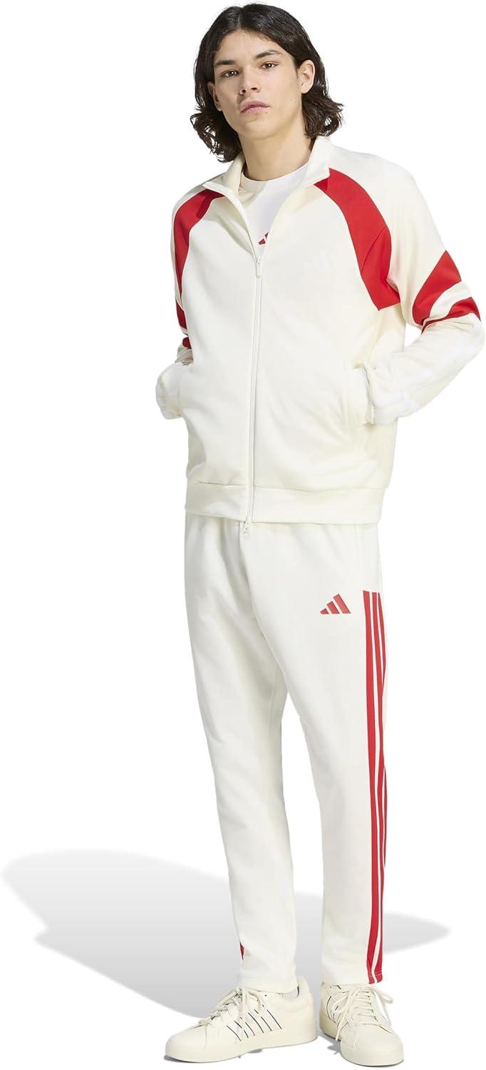 image:imageadidas Mens World Cup 2026 Fan ApparelOff WhiteTeam Collegiate RedWhite