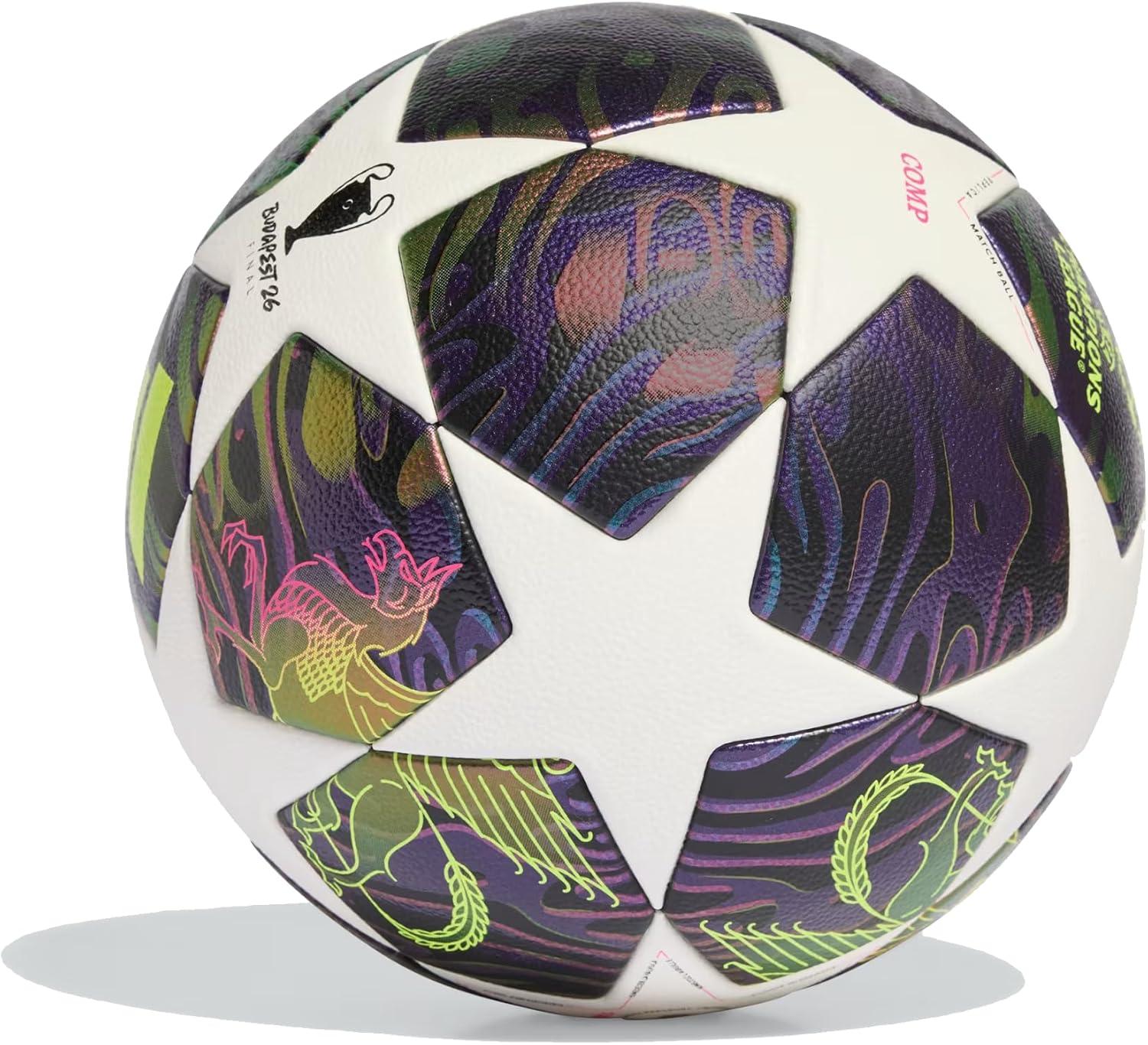 image:imageadidas UEFA Champions League Final Competition Ball Textured Surface for Flight Stability amp Precision FIFA Quality Pro Rated4