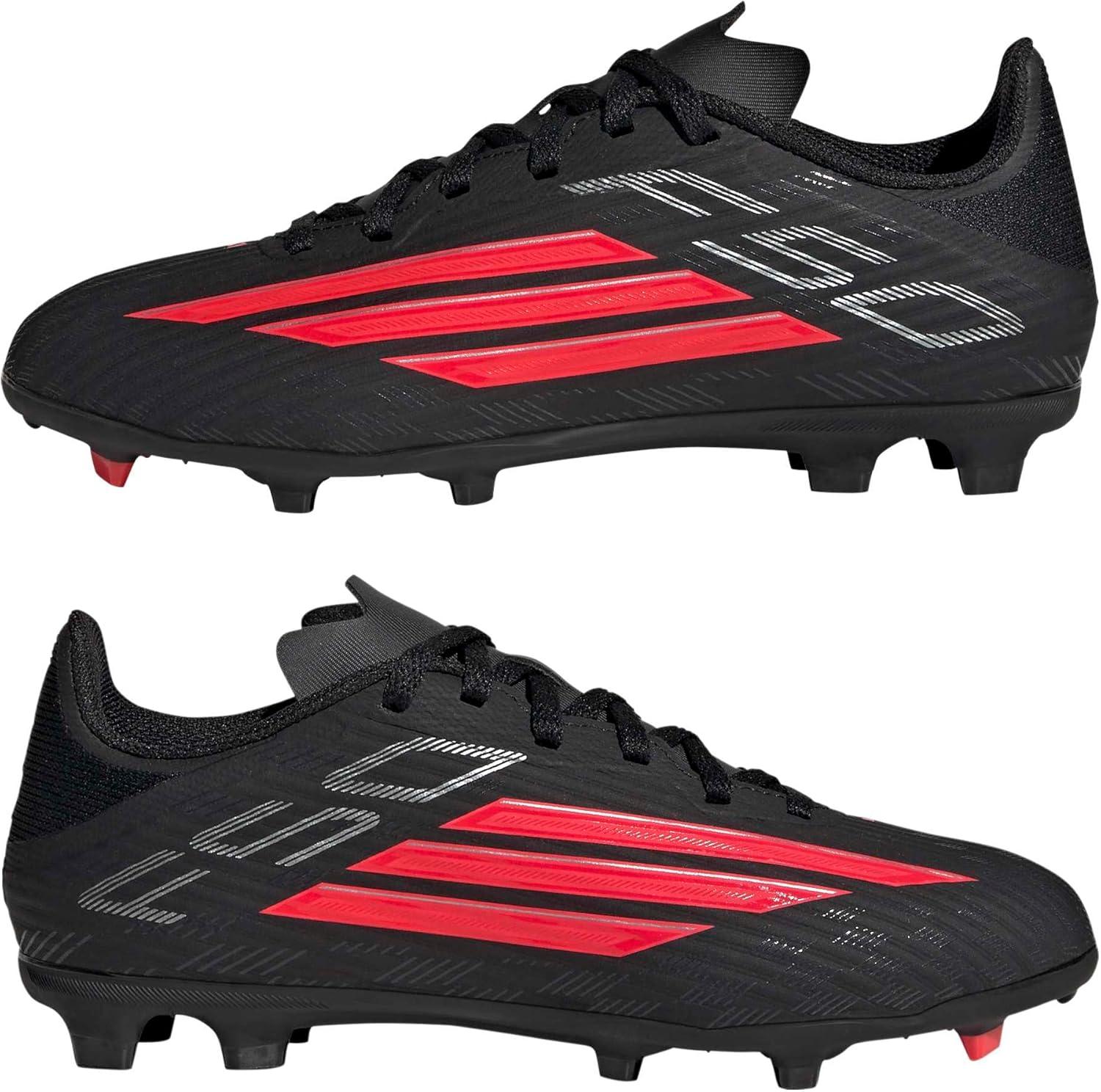 image:imageadidas UnisexChild F50 League Firm GroundMulti GroundBlackLucid RedBlack