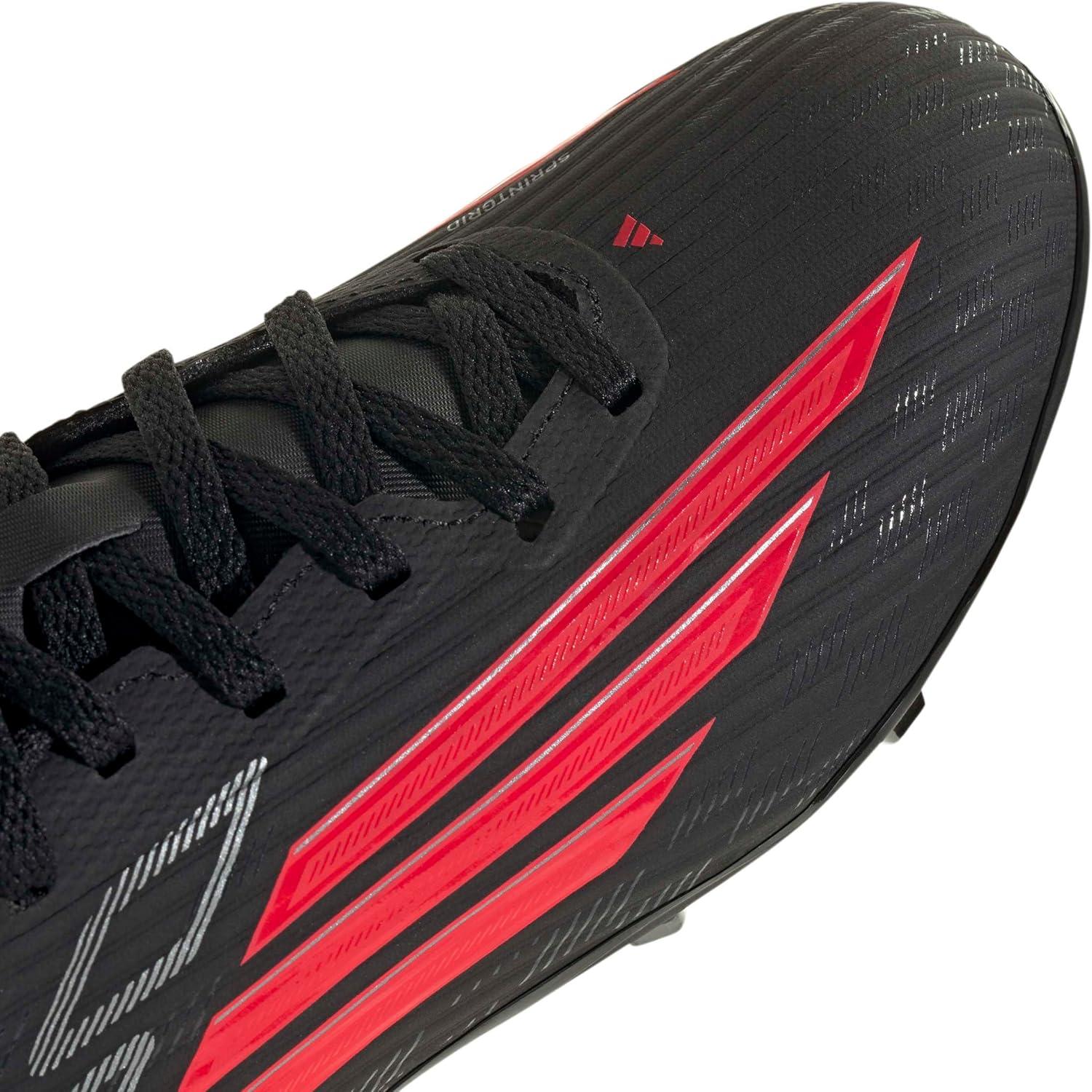 image:imageadidas UnisexChild F50 League Firm GroundMulti GroundBlackLucid RedBlack