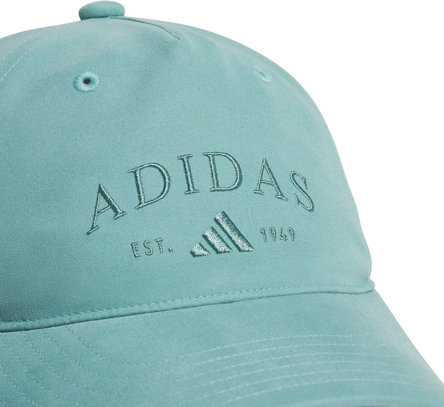 image:imageadidas Womens Sport Essentials Baseball Cap Athletic Relaxed Strapback HatPowder Teal GreenPreloved Teal Green