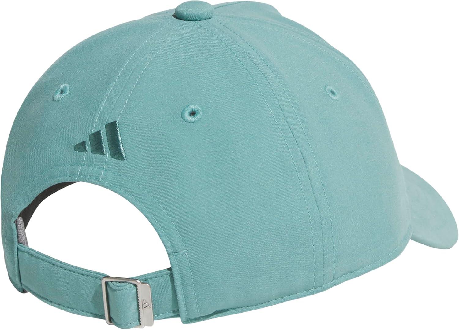 image:imageadidas Womens Sport Essentials Baseball Cap Athletic Relaxed Strapback HatPowder Teal GreenPreloved Teal Green