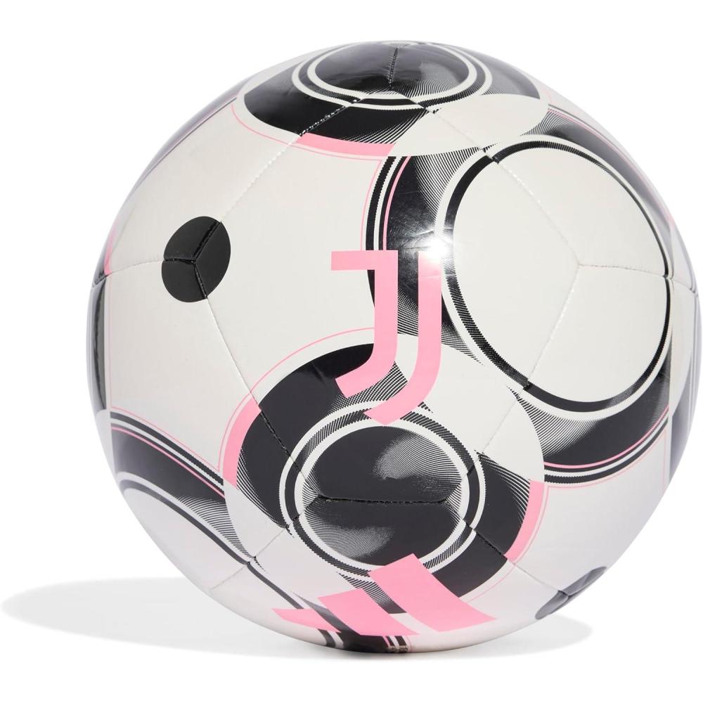 image:imageAdidas Juventus Home Club Soccer BallWhiteBlackBliss Pink