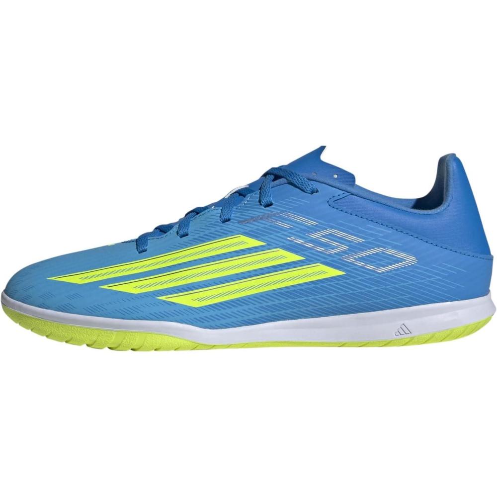 image:imageadidas F50 Club in Soccer CleatsLucid Ray BlueTeam Solar YellowLucid Aquamarine
