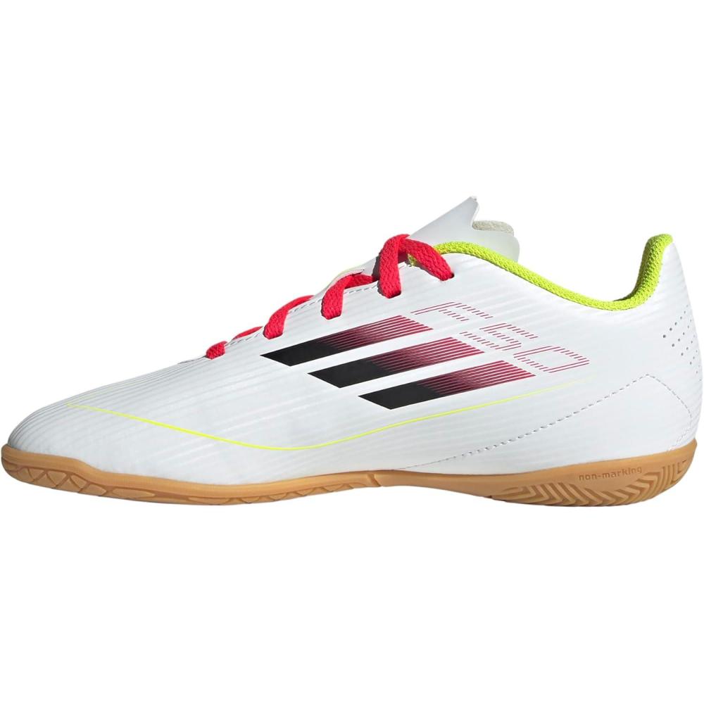 image:imageadidas Kids F50 Club IndoorWhiteBlackSolar Yellow