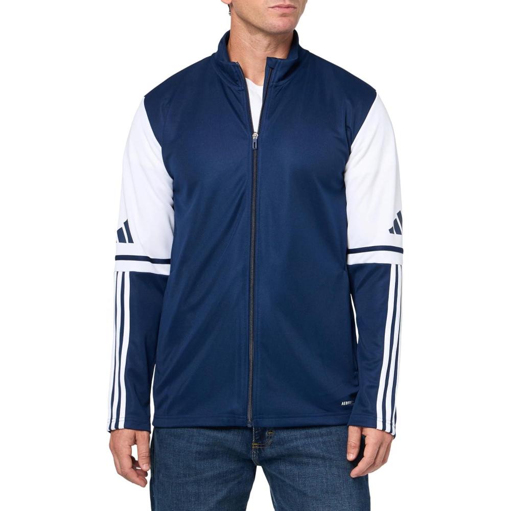 image:imageadidas Mens Squadra 25 Training JacketTeam Navy BlueWhite