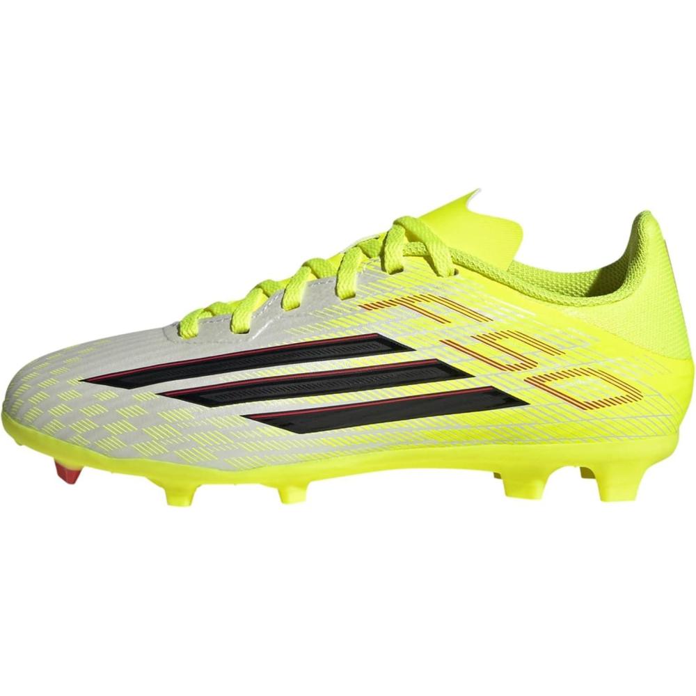image:imageadidas UnisexChild F50 League Firm GroundMulti GroundTeam Solar YellowBlackLucid Red