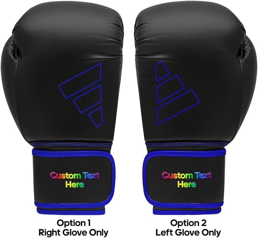image:imageAdidas Custom Boxing Gloves Hybrid 80 for Boxing Kickboxing MMA Bag Training amp Fitness Custom Boxing Gloves for Gifts SouvenirsBlack Blue