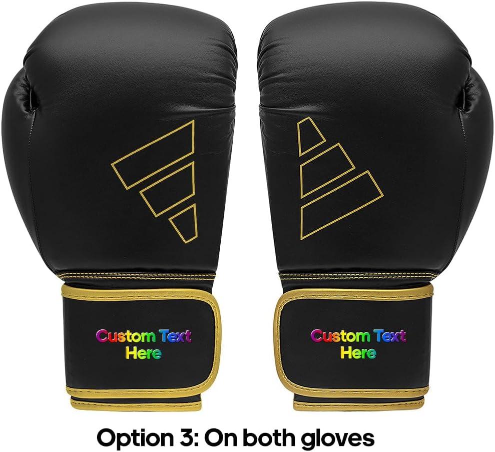 image:imageAdidas Custom Boxing Gloves Hybrid 80 for Boxing Kickboxing MMA Bag Training amp Fitness Custom Boxing Gloves for Gifts SouvenirsBlack Gold