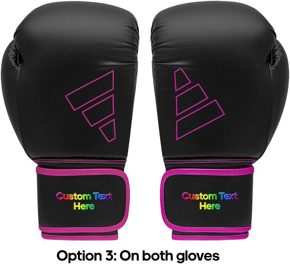image:imageAdidas Custom Boxing Gloves Hybrid 80 for Boxing Kickboxing MMA Bag Training amp Fitness Custom Boxing Gloves for Gifts SouvenirsBlack Pink