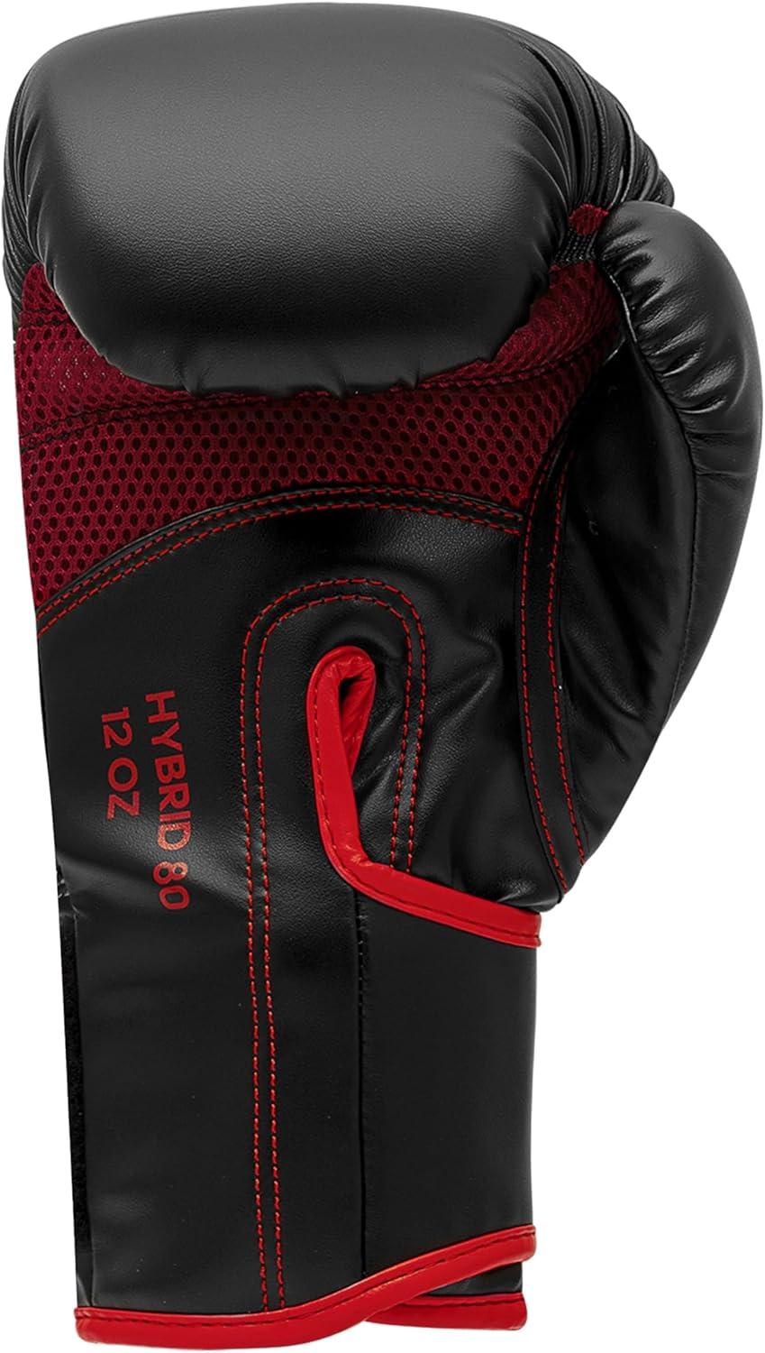 image:imageAdidas Custom Boxing Gloves Hybrid 80 for Boxing Kickboxing MMA Bag Training amp Fitness Custom Boxing Gloves for Gifts SouvenirsBlack Red
