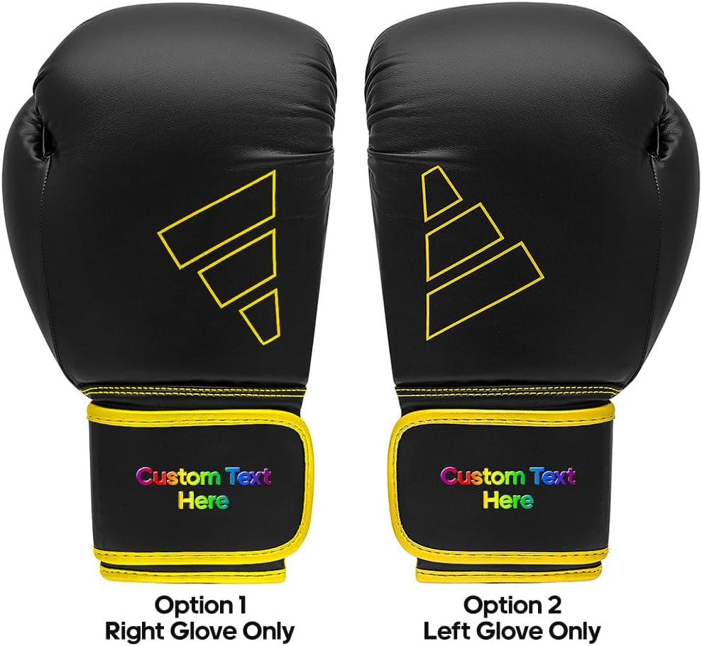 image:imageAdidas Custom Boxing Gloves Hybrid 80 for Boxing Kickboxing MMA Bag Training amp Fitness Custom Boxing Gloves for Gifts SouvenirsBlack Yellow