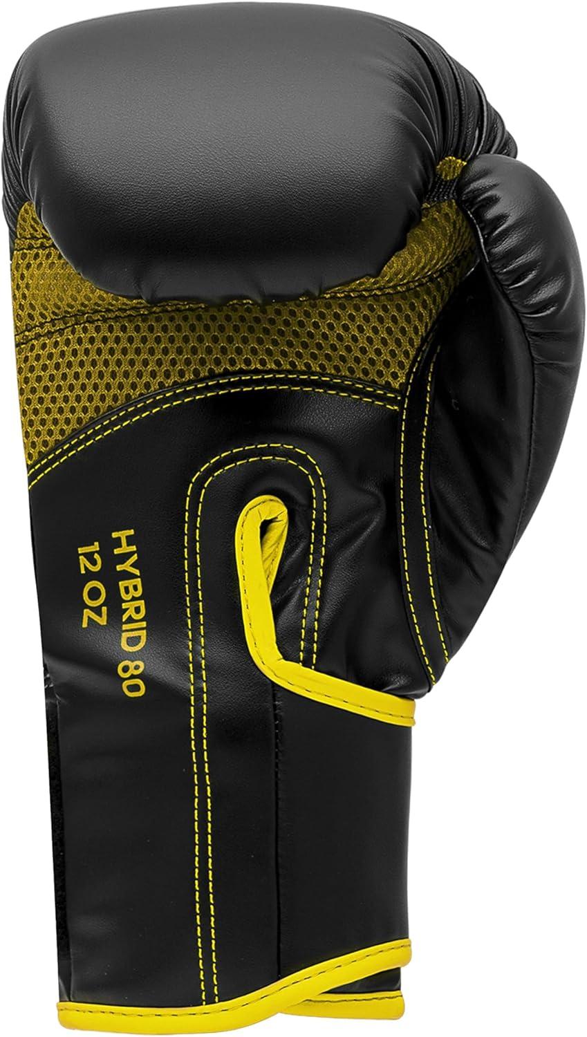 image:imageAdidas Custom Boxing Gloves Hybrid 80 for Boxing Kickboxing MMA Bag Training amp Fitness Custom Boxing Gloves for Gifts SouvenirsBlack Yellow