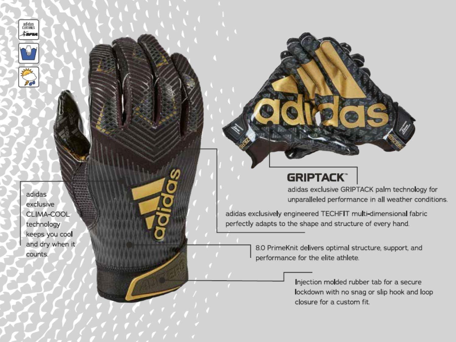 image:imageadidas Adizero 80 Adult Football Receivers GlovesNavy