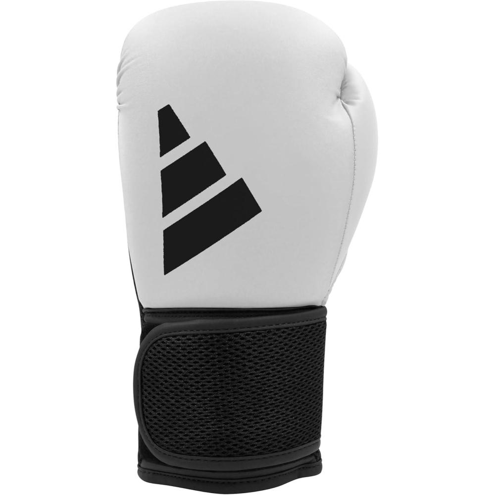 image:imageAdidas Youth Hybrid 25 Boxing Gloves WhiteBlack 6 oz