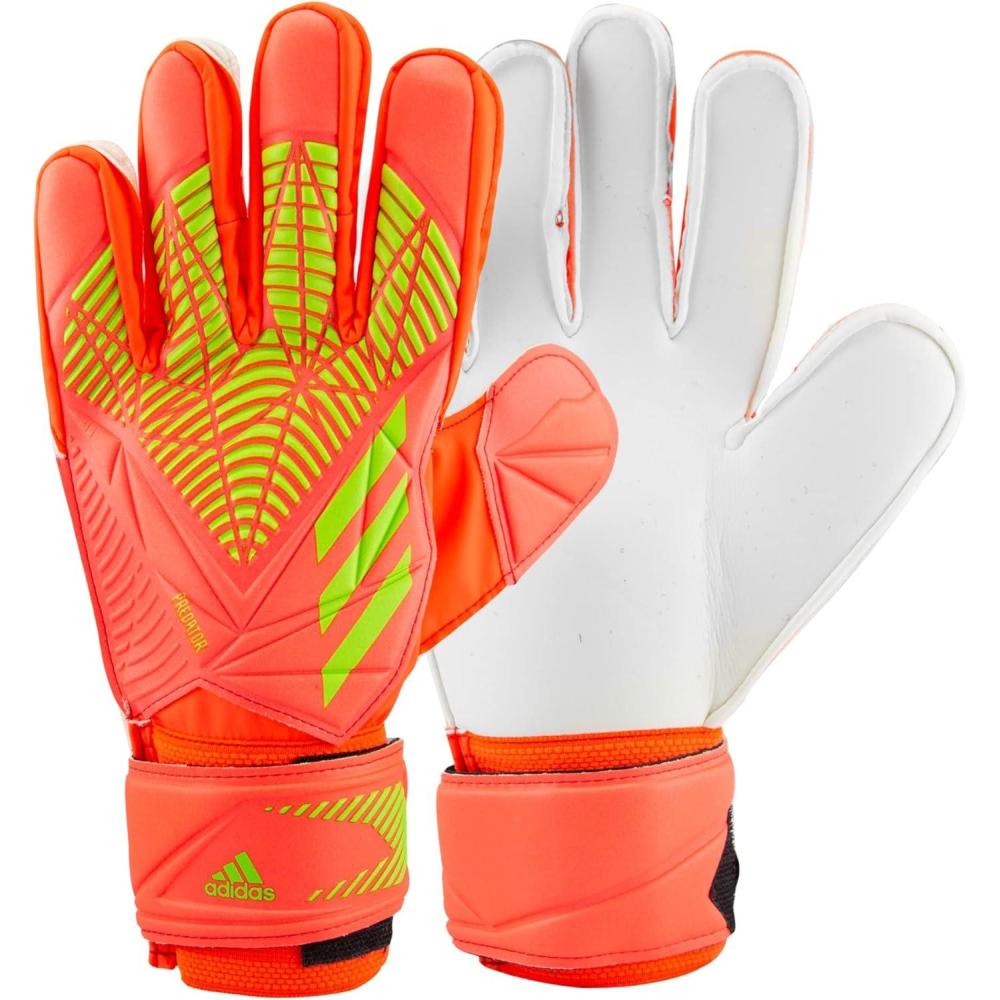 image:imageadidas Predator Top Training Soccer Goalkeeper GlovesSolar RedTeam Solar GreenTeam Solar Green