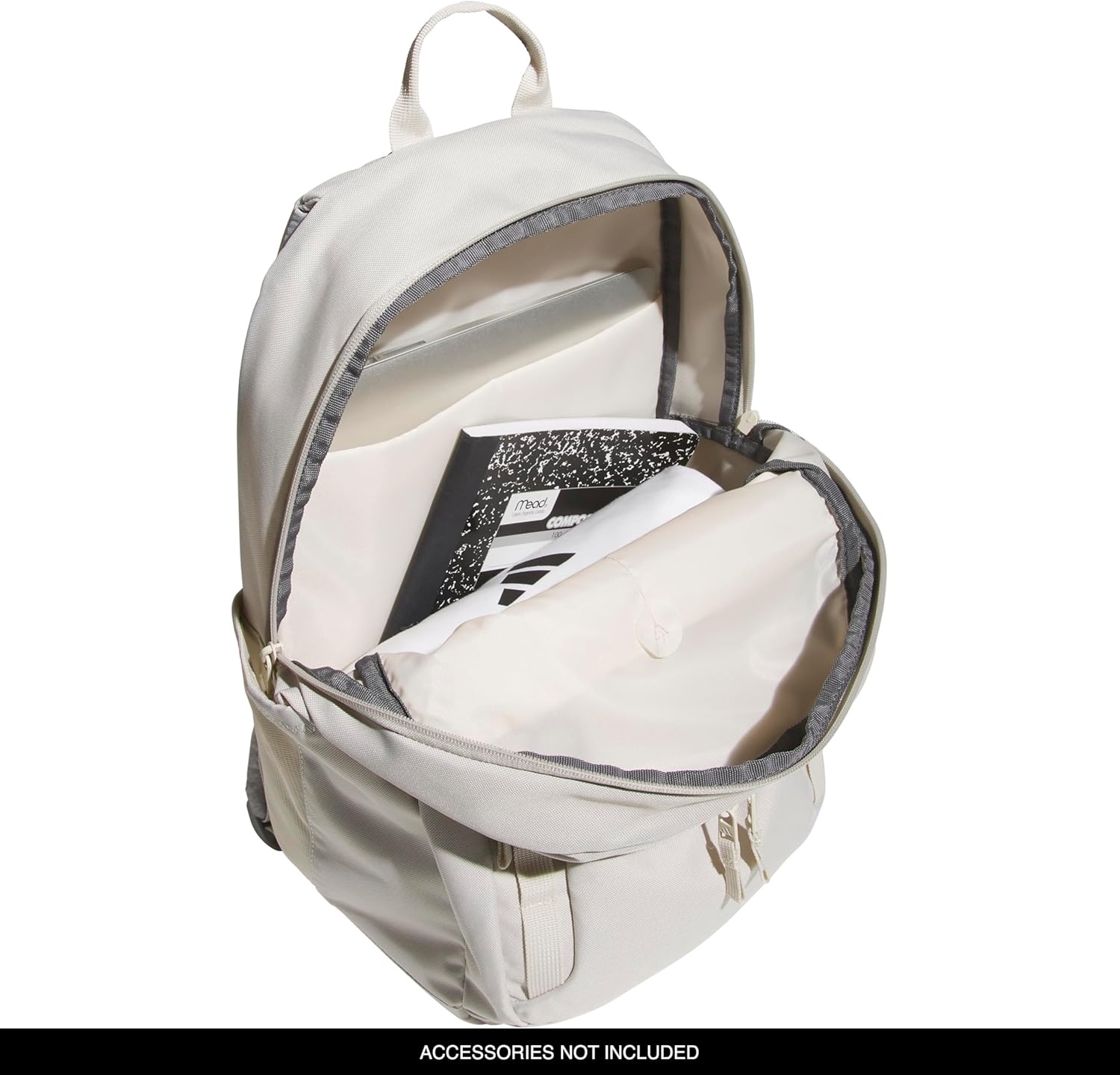 image:imageadidas Amplifier Backpack for Laptop School and Gym 28LAlumina BeigeRose GoldRegular