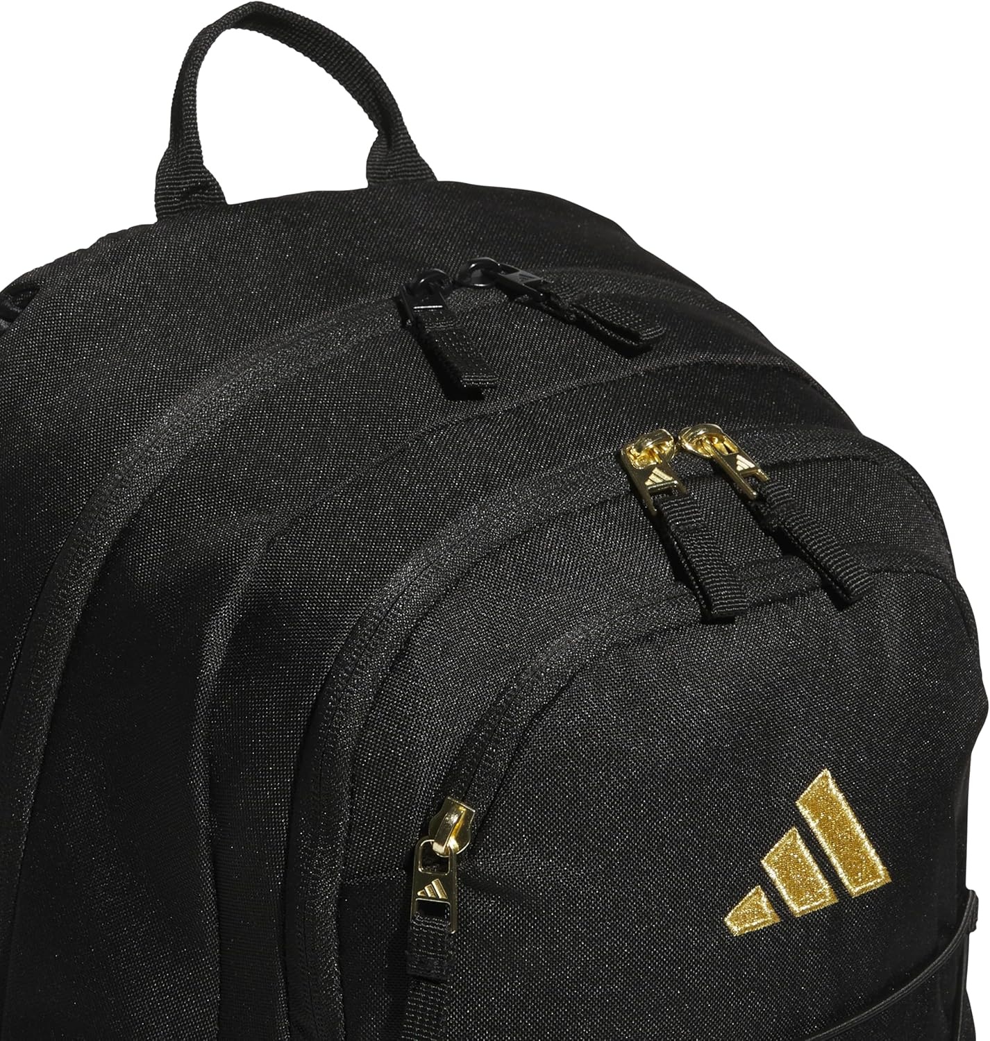 image:imageadidas Amplifier Backpack for Laptop School and Gym 28LBlackGold MetallicBungie