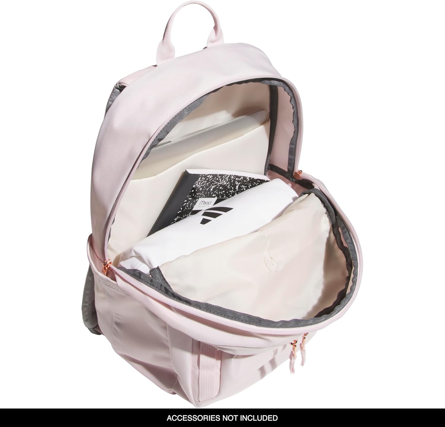image:imageadidas Amplifier Backpack for Laptop School and Gym 28LDistilled PinkDual Lilac PurpleRegular