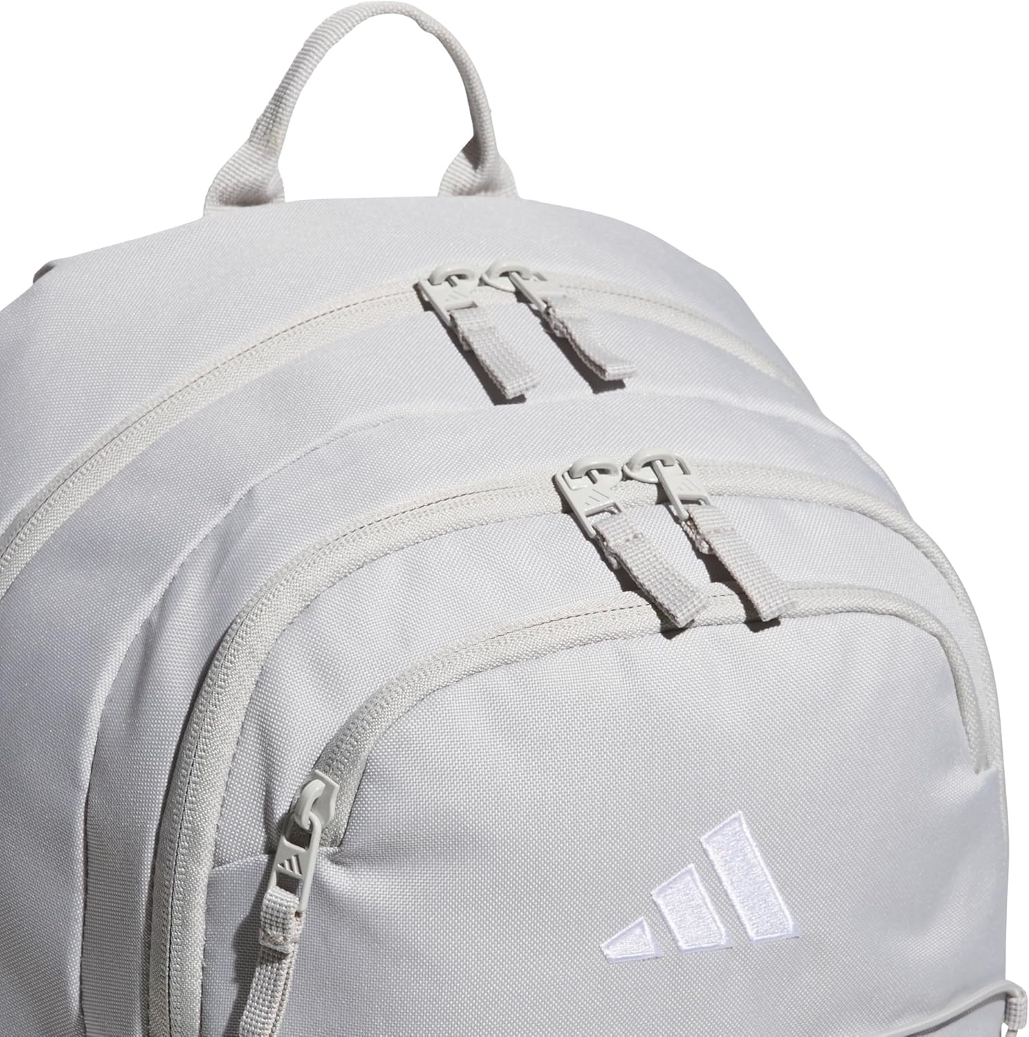 image:imageadidas Amplifier Backpack for Laptop School and Gym 28LGrey ThreeGrey TwoWhiteBungie