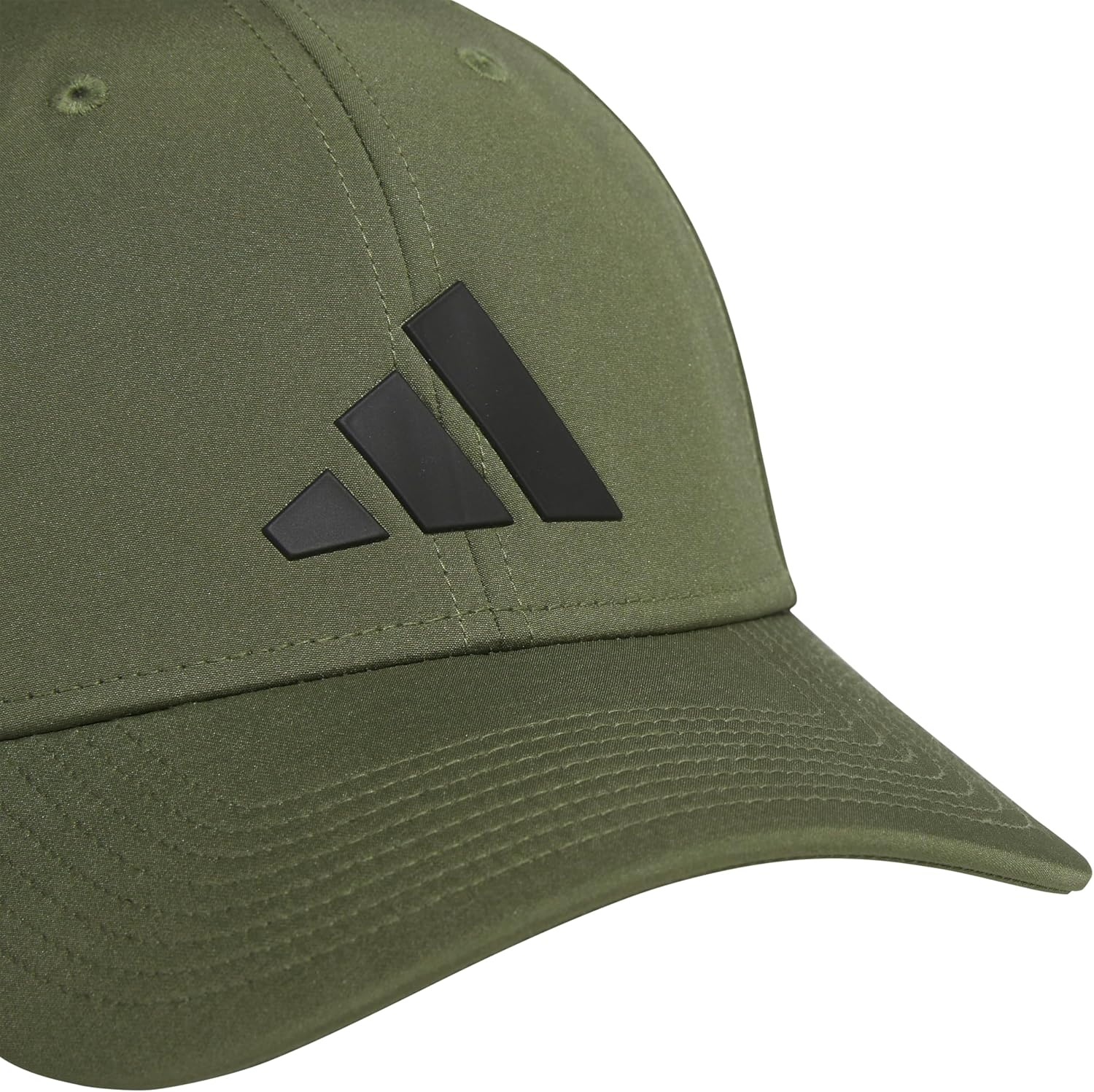 image:imageadidas Gameday Structured Stretch Fit Hat 40Olive Strata GreenBlack4
