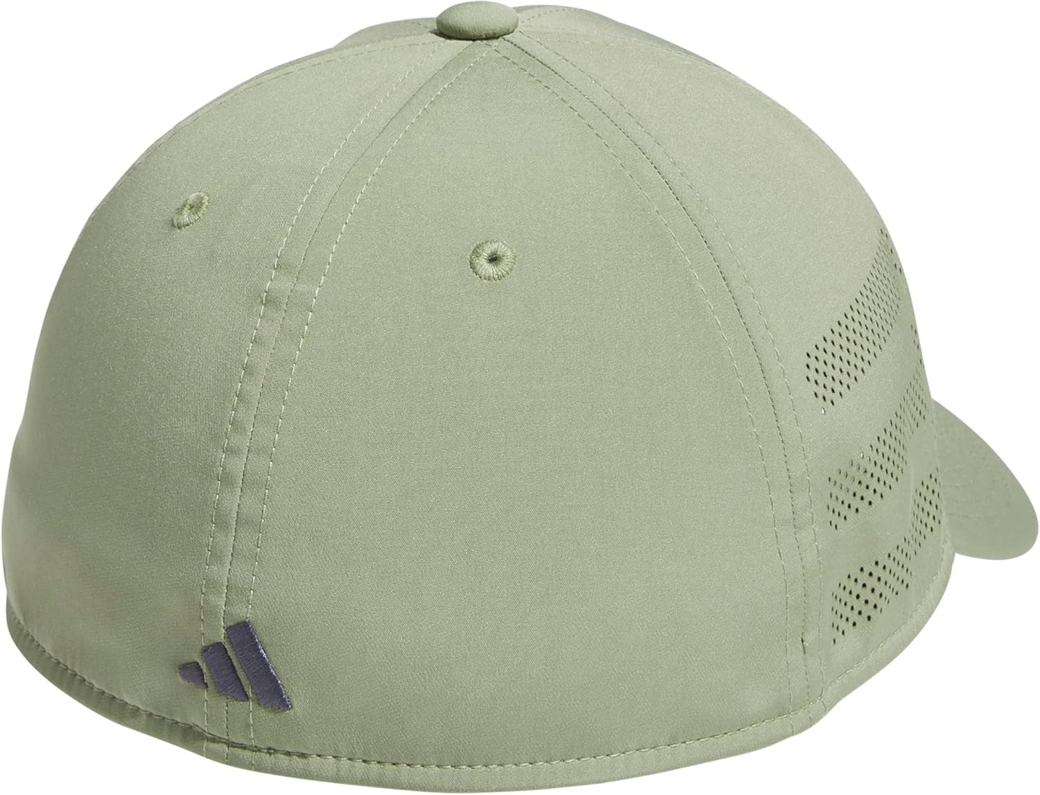 image:imageadidas Gameday Structured Stretch Fit Hat 40Tent GreenGrey Five4