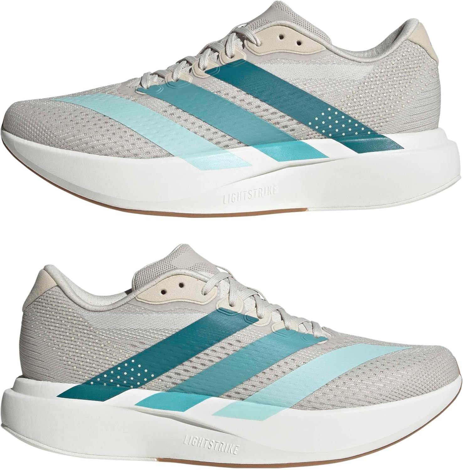 image:imageadidas Mens Adizero Pacer Running ShoeAluminaArctic FusionWhite