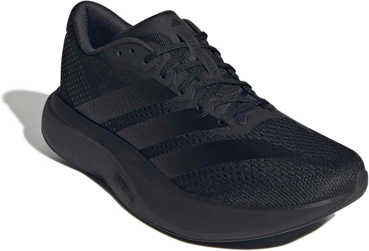 image:imageadidas Mens Adizero Pacer Running ShoeBlackBlackCarbon