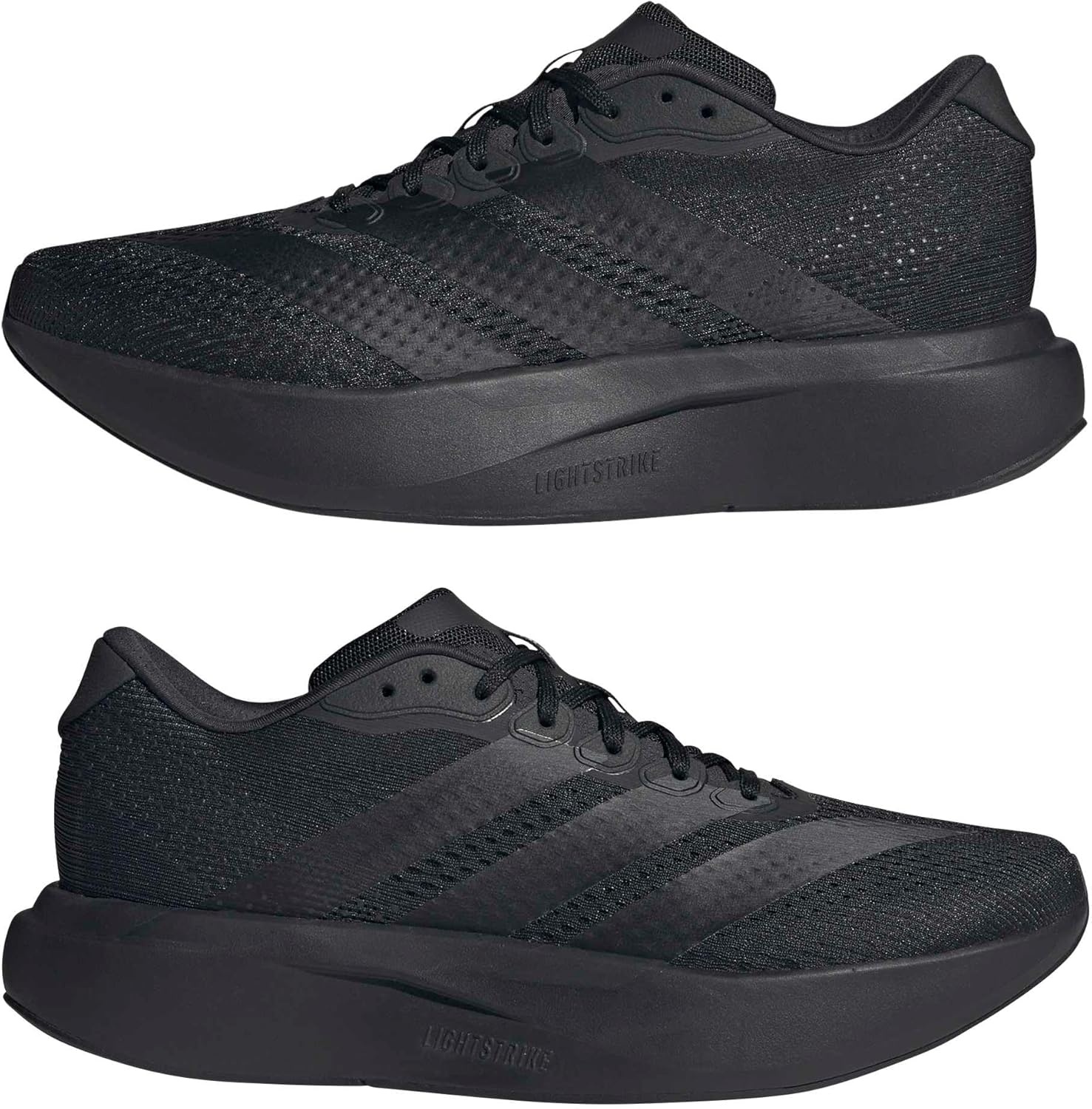 image:imageadidas Mens Adizero Pacer Running ShoeBlackBlackCarbon
