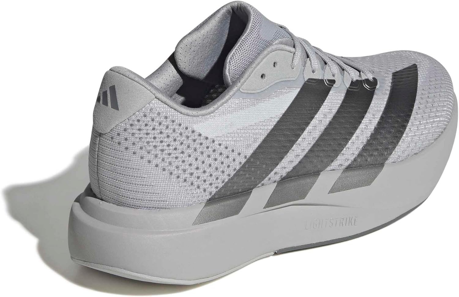 image:imageadidas Mens Adizero Pacer Running ShoeGreyIron MetallicDark Grey