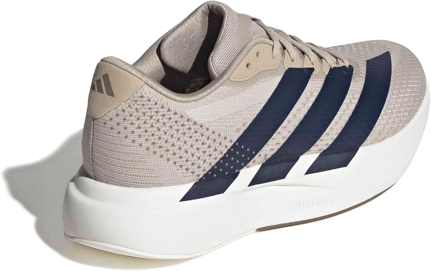 image:imageadidas Mens Adizero Pacer Running ShoeKhakiNight IndigoWhite