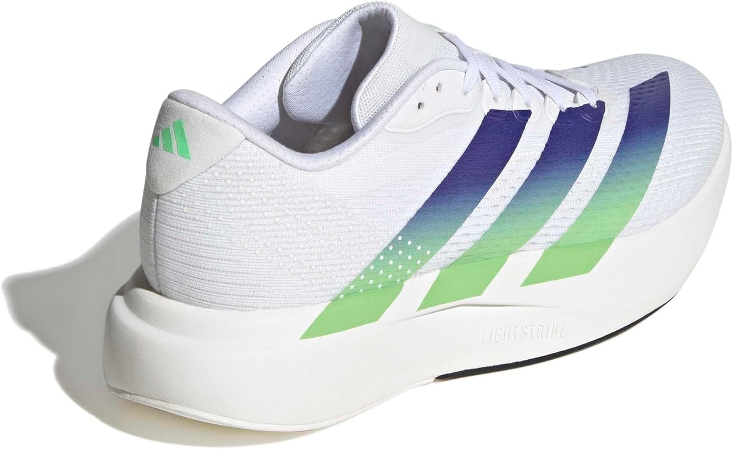 image:imageadidas Mens Adizero Pacer Running ShoeWhiteBeam GreenNight Flash