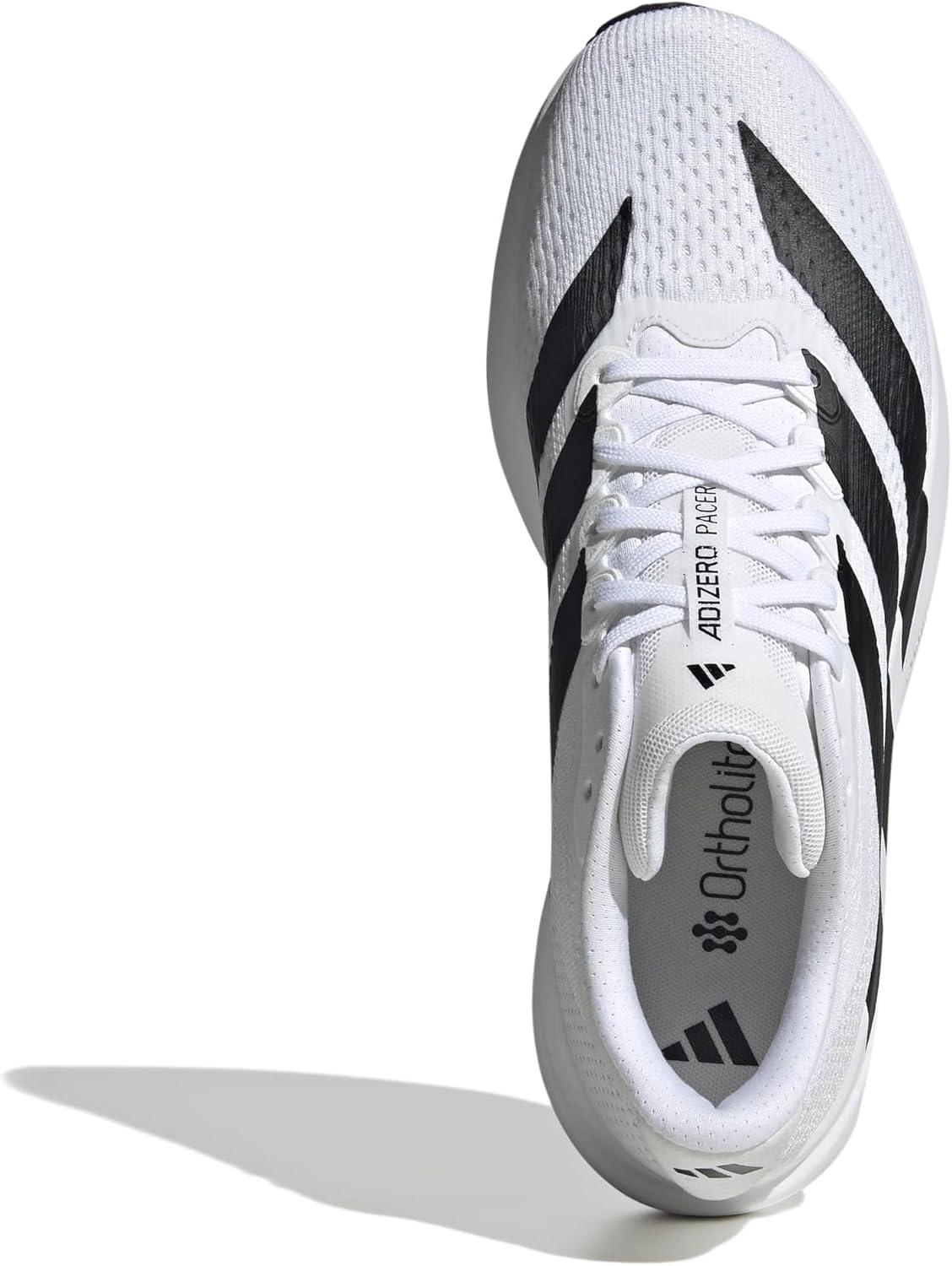 image:imageadidas Mens Adizero Pacer Running ShoeWhiteBlackCrystal White